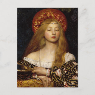 Vanity - A Medieval Maiden Briefkaart