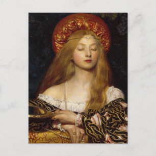 Vanity - A Medieval Maiden Briefkaart