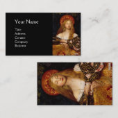 VANITY BEAUTY-MODE COSTUME DESIGNER, Black Visitekaartje (Voorkant / Achterkant)