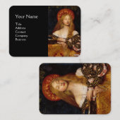 VANITY BEAUTY-MODE COSTUME DESIGNER, Black Visitekaartje (Voorkant / Achterkant)