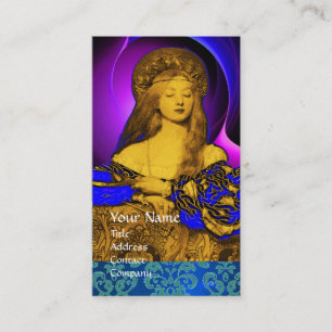 VANITY BEAUTY-MODE COSTUME DESIGNER Gold Metal Visitekaartje