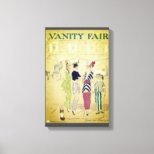 Vanity Fair Magazine Hoesje Canvas Afdruk (Voorkant)