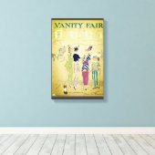 Vanity Fair Magazine Hoesje Canvas Afdruk (Insitu (Houten vloer))