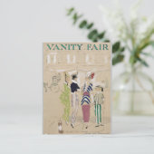 Vanity Fair  Magazine Hoesje Feestdagenkaart (Staand voorkant)
