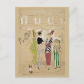 Vanity fair op de avenue (1914) briefkaart (Voorkant)