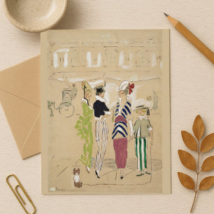 Vanity fair op de avenue (1914) briefkaart