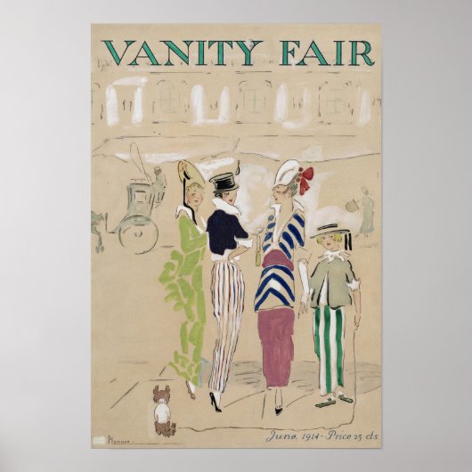 Vanity Fair Poster (Voorkant)