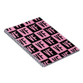 Vanity Fur Mag VF Roze Notitieboek (Rechterzijde)
