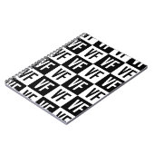 Vanity Fur Mag VF White Notitieboek (Linkerzijde)