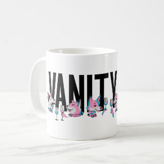 Vanity Fur Magazine Party Limited Edition BLAUW Koffiemok