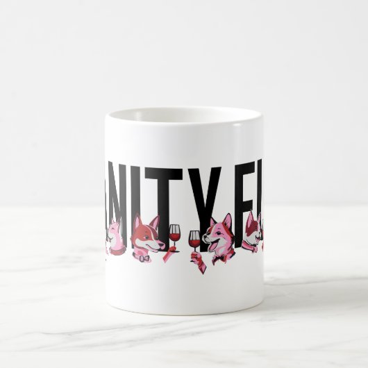 Vanity Fur Magazine Party ROOD Koffiemok (Center)