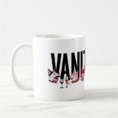 Vanity Fur Magazine Party ROOD Koffiemok (Links)