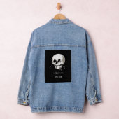 Vanity of Vanities All Is Vanity Ecclesiastes  Denim Jacket (Hangar)