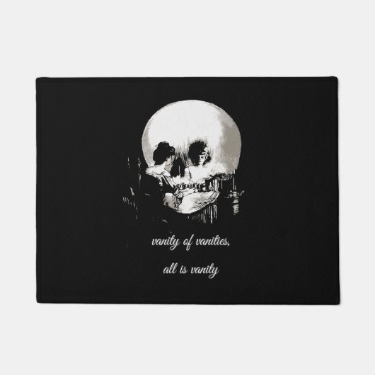 Vanity of Vanities All Is Vanity Ecclesiastes Deurmat (Voorkant)