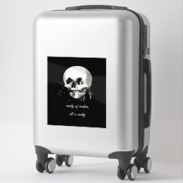 Vanity of Vanities All Is Vanity Ecclesiastes Sticker