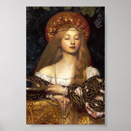 Vanity Pre-Raphaelite Woman poster (Voorkant)