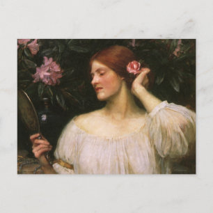 Vanity van John William Waterhouse Briefkaart
