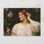Vanity van John William Waterhouse Briefkaart (Voorkant)