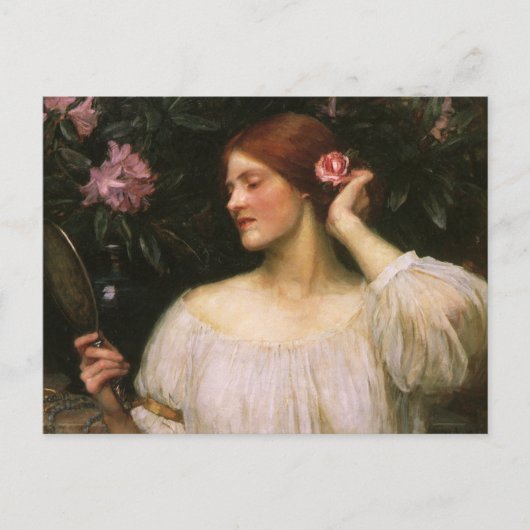 Vanity van John William Waterhouse Briefkaart (Voorkant)