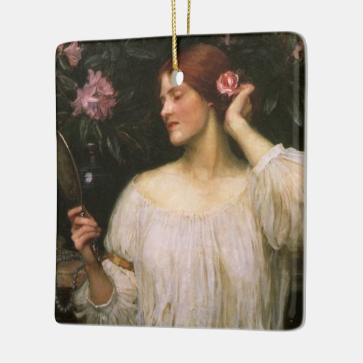 Vanity van John William Waterhouse Keramisch Ornament (Links)