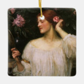 Vanity van John William Waterhouse Keramisch Ornament (Voorkant)