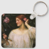 Vanity van John William Waterhouse Sleutelhanger (Achterkant)