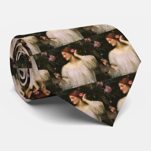 Vanity van John William Waterhouse Stropdas (Opgerold)