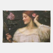 Vanity van John William Waterhouse Theedoek (Horizontaal)