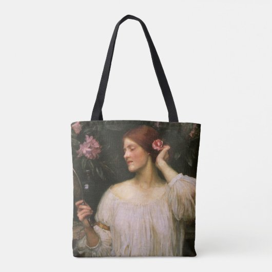 Vanity van John William Waterhouse Tote Bag (Achterkant)