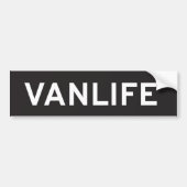 Vanlife Bumpersticker (Voorkant)