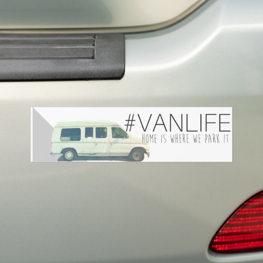 #VANLIFE Bumpersticker (Op auto)