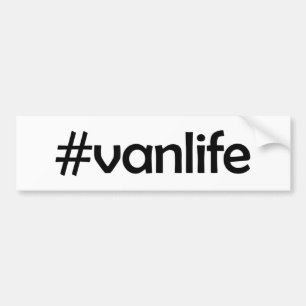 #vanlife Bumpersticker