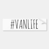 #VANLIFE Bumpersticker {Gewoon} (Voorkant)
