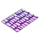 Vanlife Camping Camper RV Trailer Patroon Notitieboek (Linkerzijde)