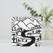 Vanlife Desert Mountain - Ontdek het avontuur (Staand voorkant)