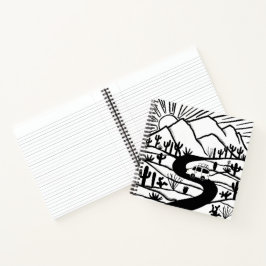 VANLIFE Desert Mountains Road Trip Notitieboek