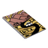 Vanlife Desert Road Trip Camping Notitieboek (Rechterzijde)