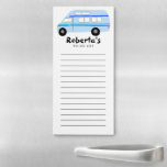 Vanlife RV Custom Grocery Shopping To-DO List Magnetisch Notitieblok<br><div class="desc">Maak uw boodschappenlijstjes in stijl met dit aanpasbare boodschappenboodschapper of om een notitieblok van een lijst te doen. Verander de tekst aan uw behoeften. Houd of schrap ook de lijnen. Bekijk mijn winkel voor meer! Laat me weten of je iets gewoons wilt.</div>