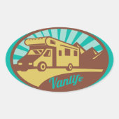 Vanlife Sticker / Aufkleber - Camper (Voorkant)