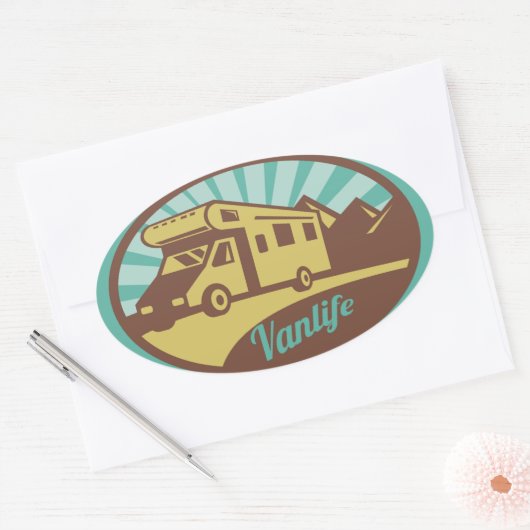 Vanlife Sticker / Aufkleber - Camper (Envelop)