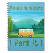 Vanlife stijl notitieblok notitieboek (Voorkant)