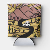 VANLIFE-woestijnberg Ontdek het avontuur Blikjeskoeler (Voorkant)