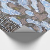 Vanmarke Modern Holiday Kerstmis Cadeaupapier (Hoek)