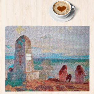 Vanmiddag bij het Monument van de Lopez-eilanden P Legpuzzel
