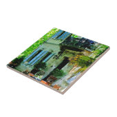 Vanmiddag om 12.00 uur Franse afkist Tegeltje (Zijkant)