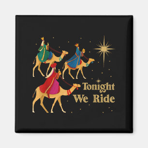 Vannacht rijden we met kerst 3 wijze mannen christ magneet