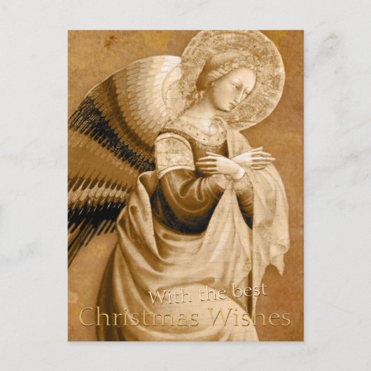 Vanni Annunciation Angel CC0590 Briefkaart met Ker (Voorkant)