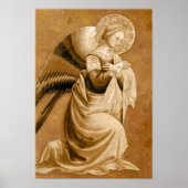Vanni Annunciation Angel CC0594 Poster (Voorkant)