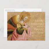 Vanni Annunciation Angel CC0596 Kerstmis Briefkaar Feestdagenkaart (Voorkant / Achterkant)