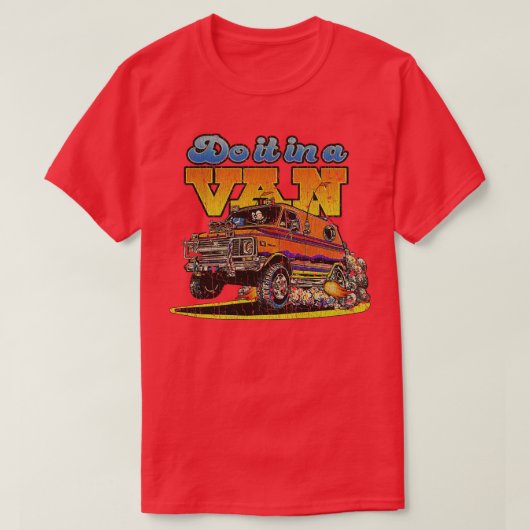 Vannin doet het in een Van Bowtie-editie 1975 T-shirt (Design voorkant)